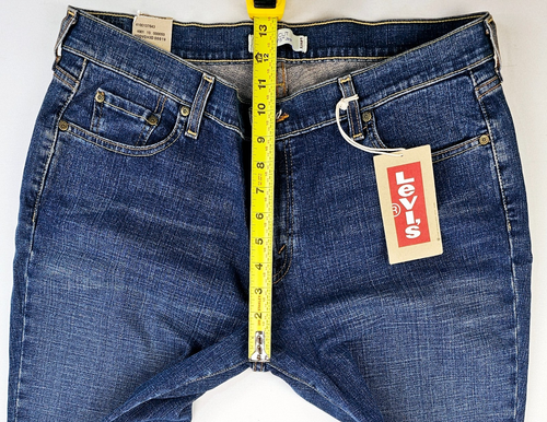 Levis Size 16 Long Womens 515 Bootcut Mid Rise 34" Inseam Blue Denim Jeans NWT - Picture 2 of 15