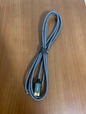 JSAUX Hard Drive Cable 6 FT, Micro B to USB C Braided Gray AG7