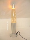 LAMPE fusion  PAILLETTES  doré  VINTAGE base ALU- FONCTIONNELLE