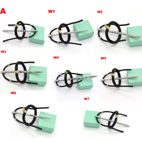 Przewodząca elektryczna wtyczka cewki moczowej gładki pierścień opóźnienia akcesoria e-stymulacji - Zdjęcie 1 z 21