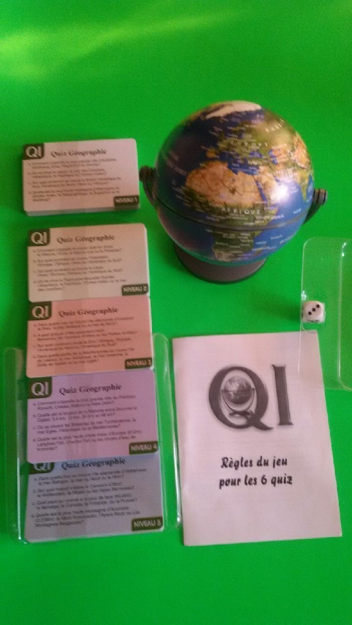 Globe avec quiz intelligent Stellanova éducatif à 5 niveaux de difficulté