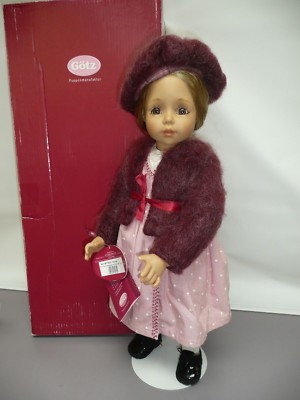 21.5'' Gotz Victoria w/Box & COA #150 Vinyl w/Cloth Body Design Joke Grobben Doll