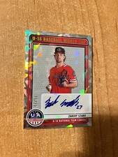 2023 Panini Stars & Stripes - Zakery Szabo - Cracked Ice Team Canada Auto /23