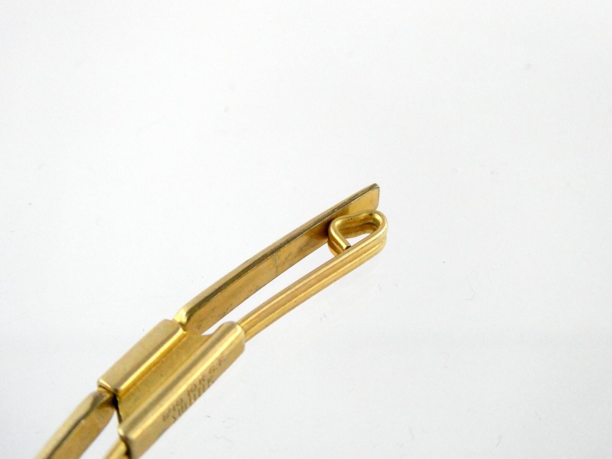 Pince à Cravate Vintage En Or 10 Carats (10K) - Poids 5,3 Grammes - Occasion