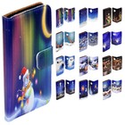 For Nokia Series - Christmas Night Theme Print Wallet Mobile Phone Case Cover #2