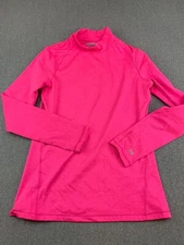Layer 8 Performance Qwik Dry Shirt Top Womens Small Pink Athletic Jogger Cyclist