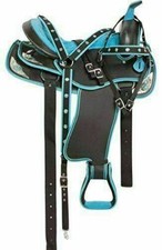 Western Barrel Racing Pleasure Trail Horse Saddle All sizes Free Shipping.