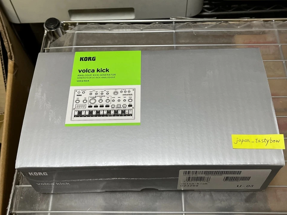 KORG Volca Kick Analog Kick Generator Synthesizer Black 100% Genuine Product - Image 3 of 4