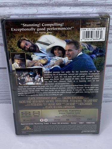 NEW Factory-Sealed THE GOOD WIFE Widescreen DVD Sam Neill RACHEL WARD - Imagen 2 de 2