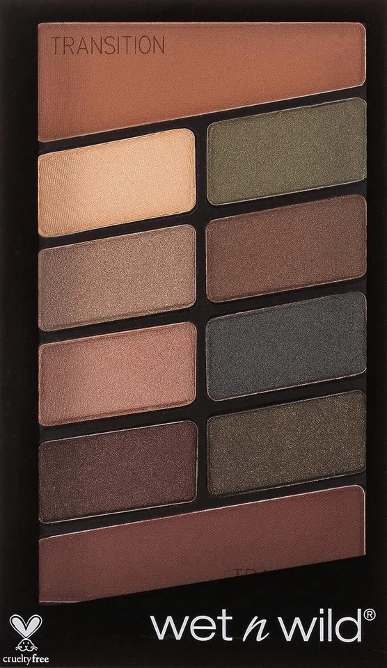 Wet n wild Color Comfort Zone Icon Eyeshadow 10 Pan Palette For Makeup 8.5g - Image 2 of 4