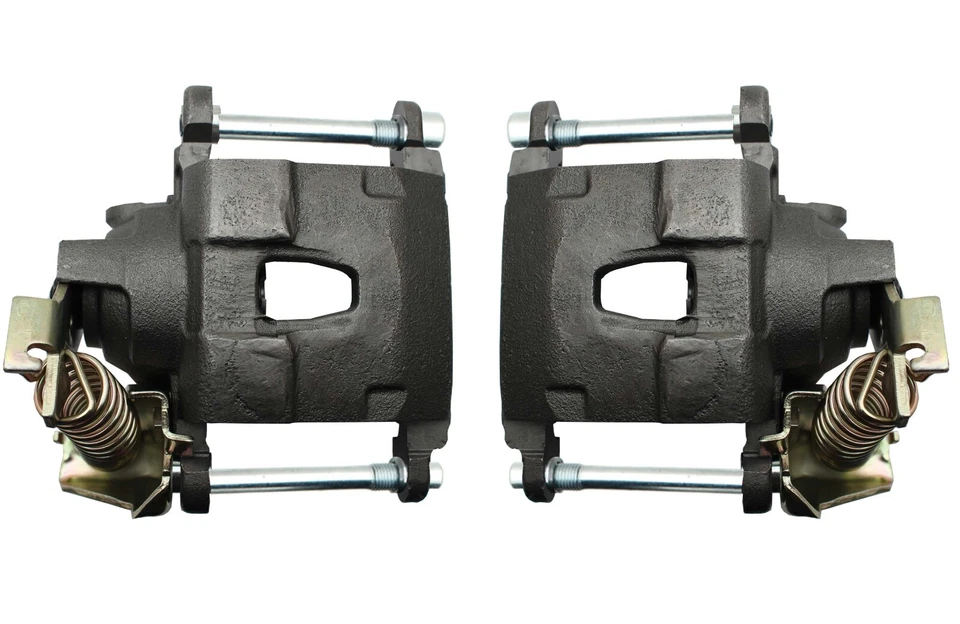 Комплект заднего дискового тормоза 1980-1996 Ford Bronco F-150 8,8 с аварийным тормозом и кабелями - Изображение 3 из 4