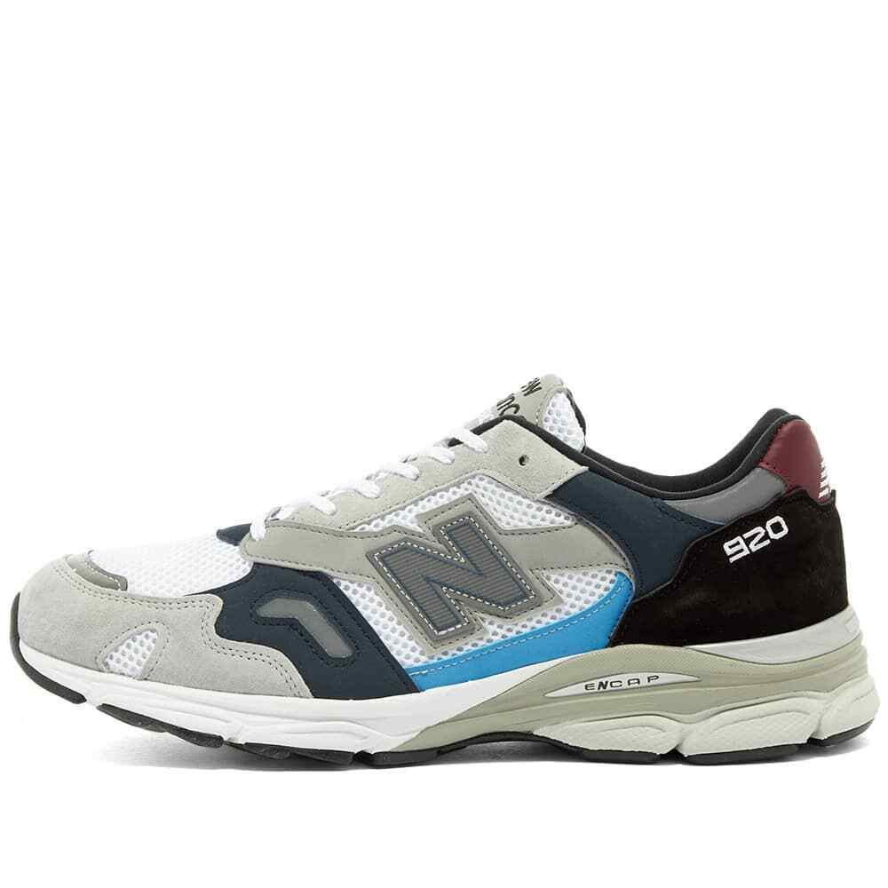 NEW BALANCE M920NBR MADE IN UK ENGLAND GREY WHITE BLUE CASUAL SNEAKERS 920 M920