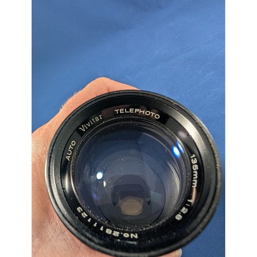 Vivitar 135mm F2.8 Telephoto Lens Auto Prime Vintage Camera Lens Japan - Picture 6 of 6