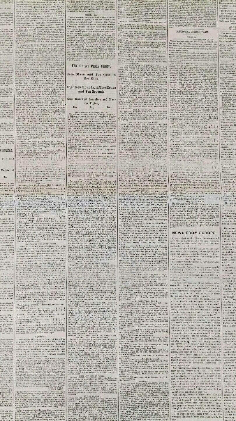  Civil War front page Map  The Situation Before Charleston Weekly Herald 1863