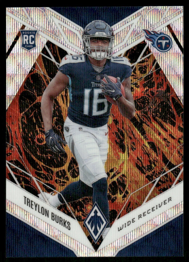 2022 Panini Phoenix Lava Rookie 152/175 Treylon Burks #112 TS7