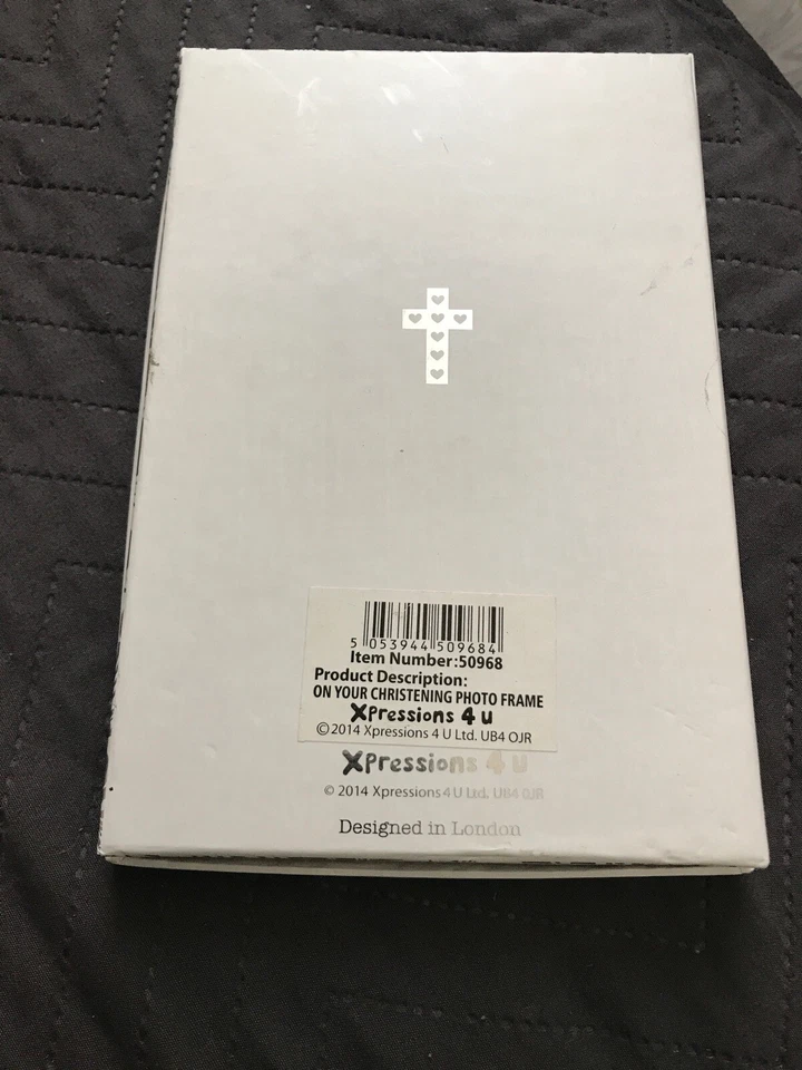 On Your Christening 6 x 4 Photo Picture Frame Special Moment Memories Baby Gift - Image 4 of 4