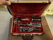 Antique G LEBLANC SYMPHONIE Symphony MODEL Paris CLARINET And Case Prefessional