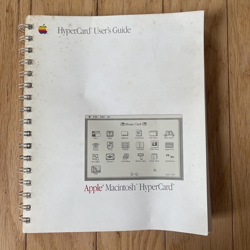 Vintage Software & Books For Apple Macintosh HyperCard - Afbeelding 5 van 14
