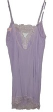 Victoria's Secret Lavender Nightgown with Lace detail and padded cups Medium