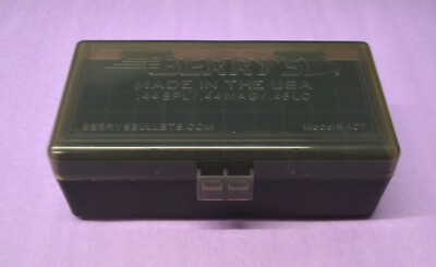 45 LONG COLT AMMO 50 ROUND STORAGE CONTAINER (#407) *BUY 4 GET  1 FREE*