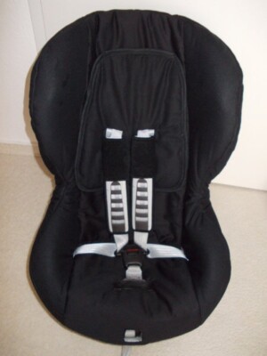 Britax Römer King TS  Plus Bezug  Ersatzbezug unifarben schwarz *neu*