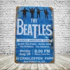 The Beatles Vintage Style Tin Metal Bar Sign Poster Man Cave Collectible New