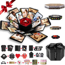 Explosion Box, DIY Explosion Box with 6 Faces, Main Part Assembled Handmade Phot