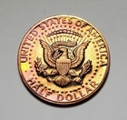 TONED 1978 S KENNEDY HALF DOLLAR PROOF UNC #C10691