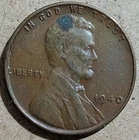 1940-P Lincoln Wheat Cent Penny One Actual coin shown circulated ungraded