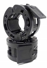 Olympic Barbell Clamps Collars Quick Release Pair Weight Clips for 2 inch Bar...