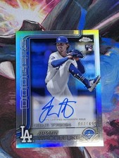 2025 Topps Chrome Update JUSTIN WROBLESKI DEBUT AUTO 007/499 #CRDA-JW