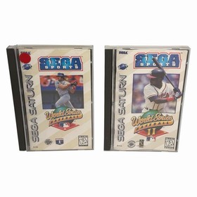 World Series Baseball 1 & 2 Sega Saturn Lot Of 2 Complete w/ Manual Tested