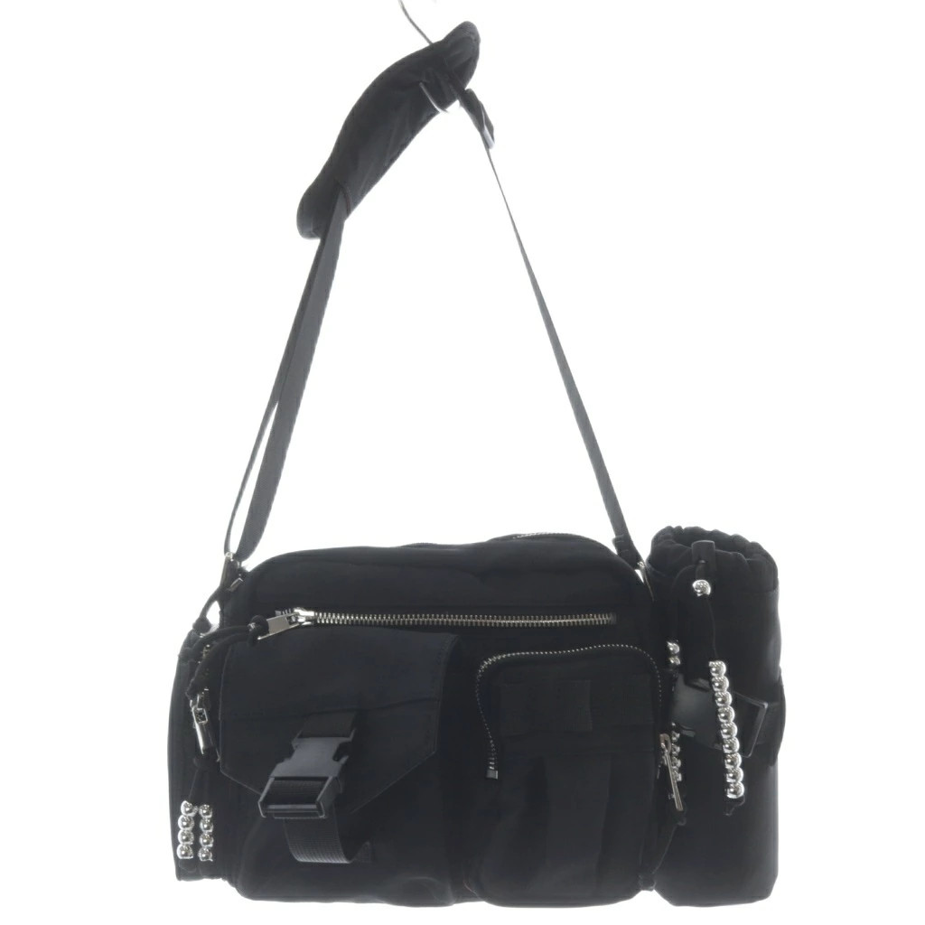 Ameri 25SS Military Square Shoulder Bag Black - image 1