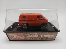 AFX with 4 gear Singapore chassis DODGE VAN 1/64 RARE Slot Car