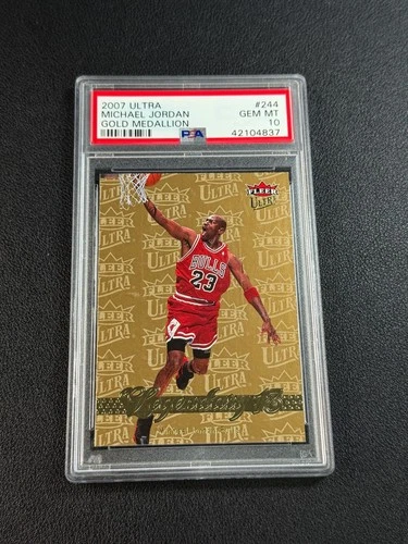 Jordan 2007 Fleer Jordan #244 Gold