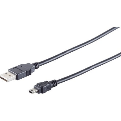 USB Kabel Mini USB-B Kabel USB A 2.0 auf Mini B Stecker Anschlusskabel 480Mbit/s