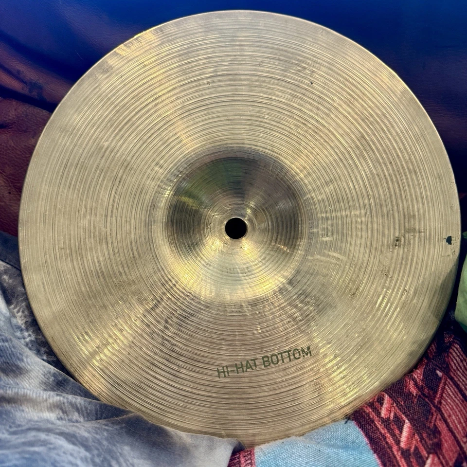 Stagg BM Black Metal Rock Hi-Hat Cymbal Pair Set 10" Mini Hats #CA4 - Image 3 of 4