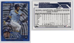 2023 Topps Chrome Blue Sonar Refractor /125 Wander Franco #71