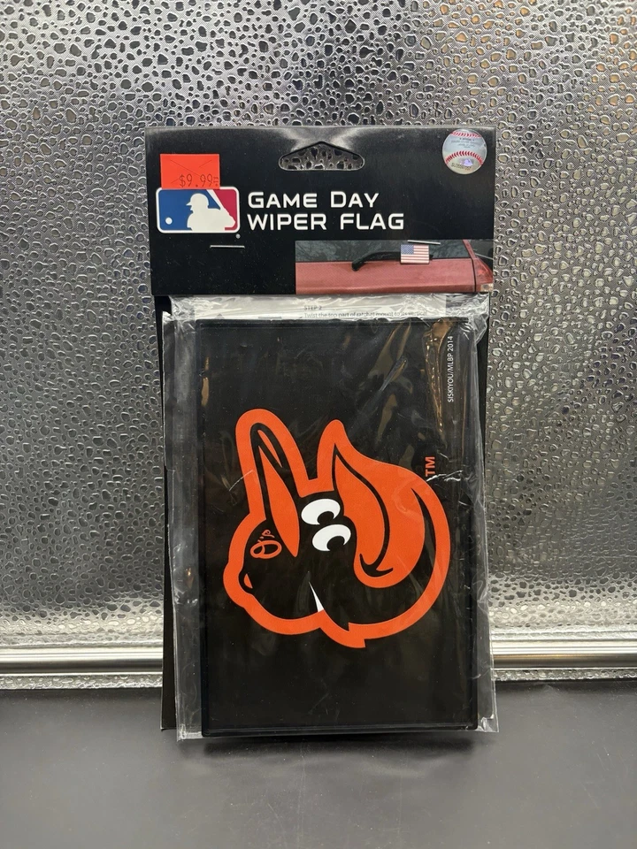 Bandera limpiaparabrisas Siskiyou Sports Baltimore Orioles MLB Game Day Foto 2 de 4