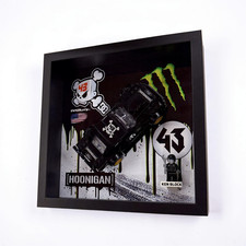Display frame case for Lego� Speed Champion Ken Blocks 65 Ford Mustang Hoonicorn