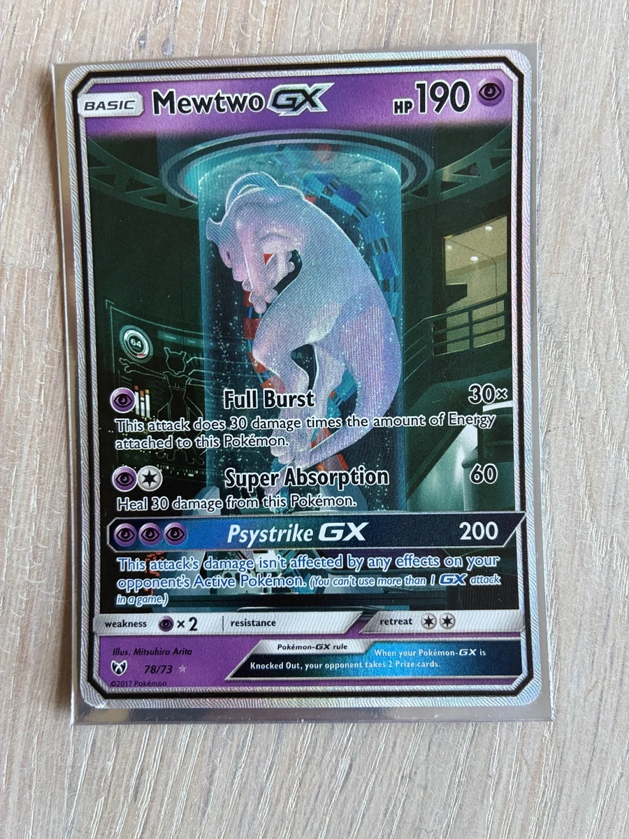 Mewtwo GX Pokémon TCG Cards for sale | eBay