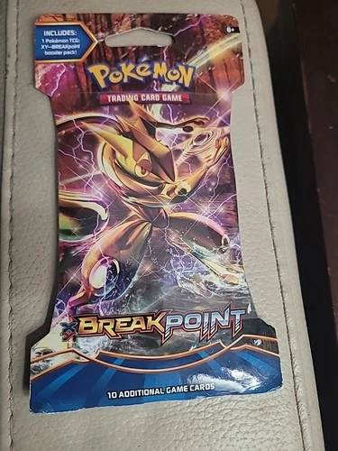 Pokémon TCG: XY Breakpoint Sleeved Booster Pack New Factory Sealed