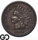 1909 Indian Head Cent Penny