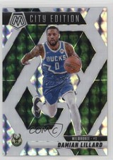 2024 Panini Mosaic City Edition Choice White Prizm 35/35 Damian Lillard #285 hs9
