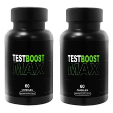 2 Packs TEST BOOST Max Sculptnation Testosterone Build Muscle Men weight Loss