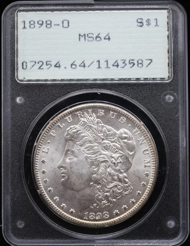 1898-O Morgan Dollar PCGS MS64  #26MAR023