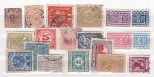 AUSTRIA   ^^^^x19    hinged &*  used  CLASSICS  hcv@  dco4715ostt15