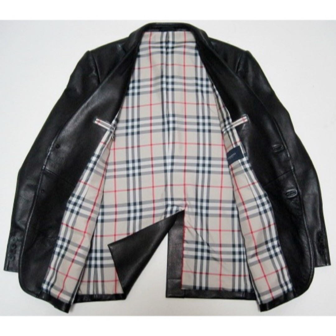 Burberry London 220 000 Rare Lamb Leather 2B Jacket M image 10