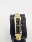 Vintage Seiko 1520-367F Quartz Dress Watch | Gold Tone | Black Dial
