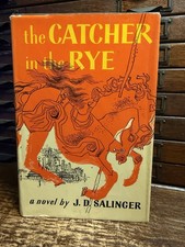 The Catcher in the Rye by JD Salinger Book Club Edition w Dust Jacket - 1951